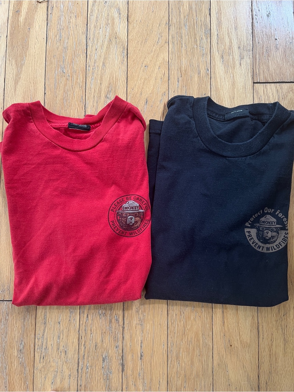 Set of two Men’s Smokey The Bear Tees